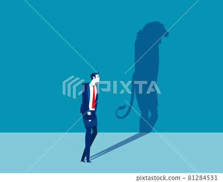 The silhouette of who has the shadow of a Lion 81284531