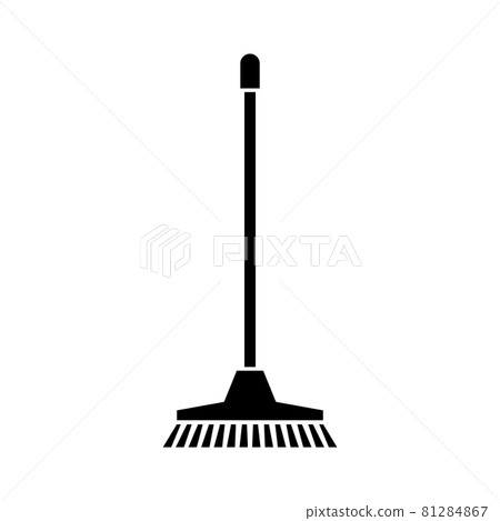 Cleaning mop simple icon. Washing housekeeping equipment sign. Glyph mops sign. Isolated icon suitable for web, infographics, interface and apps Cleaning mop simple icon. Washing housekeeping equipment sign. Glyph mops sign. Isolated icon suitable for web, infographics, interface and apps 81284867