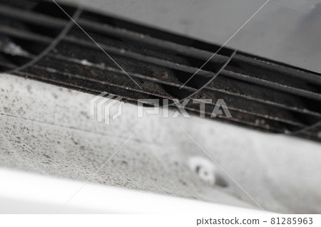 Air conditioner outlet dirt (mold) Photo material 81285963