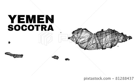 Linear Irregular Mesh Socotra Archipelago Map 81288437