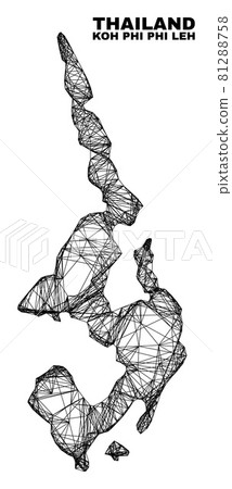 Network Irregular Mesh Koh Phi Leh Map Network Irregular Mesh Koh Phi Leh Map 81288758