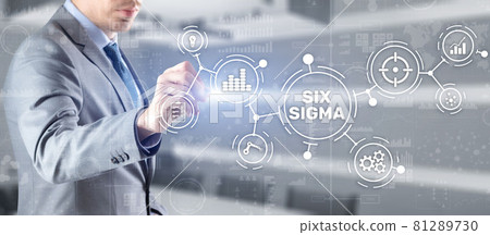 Six Sigma. Management concept aimed at improving the quality of work of an organization or a separate unit 81289730