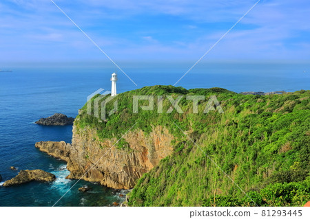 [Kochi Prefecture] Cape Ashizuri under sunny weather 81293445