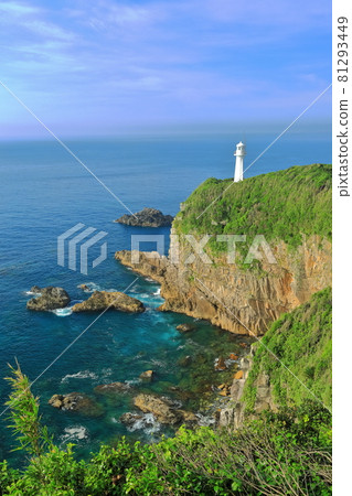 [Kochi Prefecture] Cape Ashizuri under sunny weather 81293449