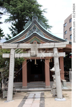 下關市龜山八幡宮內的宮地岳神社 81294604