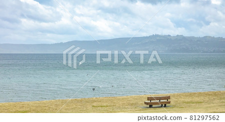 Taupo Lakefront Reserve in Taupo, Waikato Region on North Island of New Zealand 81297562