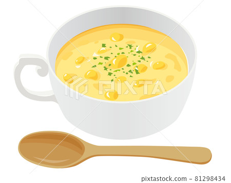corn potage 81298434
