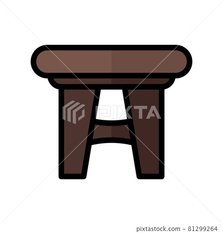 illustration vector and logo table flat style. icon on white background. Icon sign from modern collection for mobile concept and web apps design. Nice design perfect. 81299264