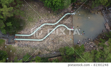 空中無人機岡山縣砂川公園滑水道 空中無人機岡山縣砂川公園滑水道 81301248