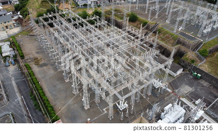 Aerial drone radio base station 81301256