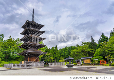 Definition Nyorai "Saihoji" Five-storied Pagoda, Aoba-ku, Sendai Definition Nyorai "Saihoji" Five-storied Pagoda, Aoba-ku, Sendai 81301605