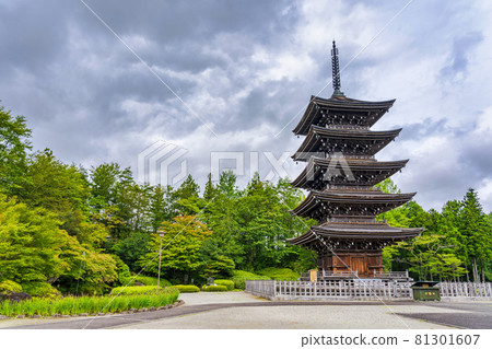 Definition Nyorai "Saihoji" Five-storied Pagoda, Aoba-ku, Sendai Definition Nyorai "Saihoji" Five-storied Pagoda, Aoba-ku, Sendai 81301607