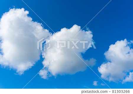 Blue sky sky background background material Blue sky sky background background material 81303266