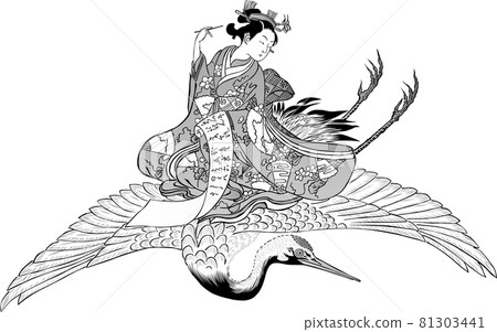 浮世繪少女鳥第 3 部分 浮世繪少女鳥第 3 部分 81303441