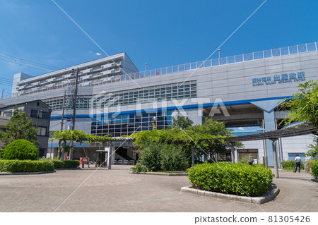 Scenery in front of the station Deyashiki Station 81305426