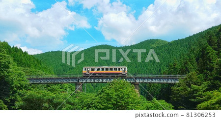 [廣島縣] 前往祕境站的單列車備後落合站 木葉猷備線 81306253