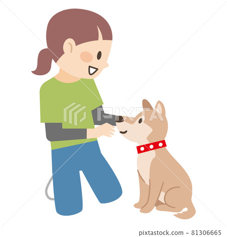 動物治療師和狗 動物治療師和狗 81306665