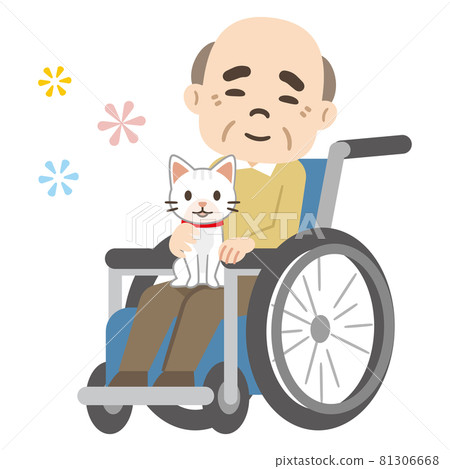 動物療法與動物互動的老人 81306668