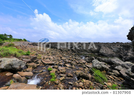 Sojeongbang Falls, waterfall, coast, coastal area, cliff, precipice, sea, scenery, Sojeongbang Falls, waterfall, coast, coastal area, cliff, precipice, sea, scenery, 81307908