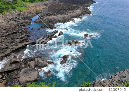 Sojeongbang Falls, coast, shore, seaside, cliff, precipice, scenery, palm trees, Sojeongbang Falls, coast, shore, seaside, cliff, precipice, scenery, palm trees, 81307945