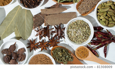 印度咖哩香料（Kasurimeti、月桂葉、荳蔻） 81308009