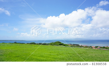 Red tile and blue sky 81308538