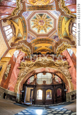 Interior of saint Michaels Church in Olomouc (UNESCO) Czech Republic 81310379