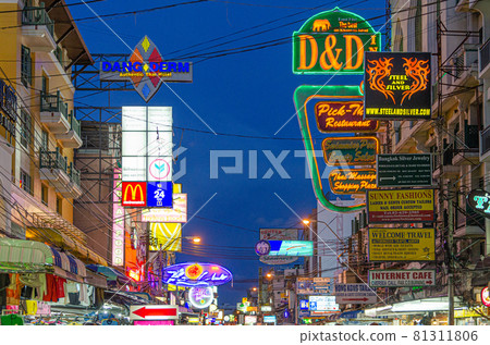 Khao San Road in Bangkok 81311806