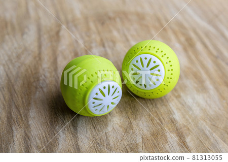 Bright plastic ball for absorbing unpleasant odors Bright plastic ball for absorbing unpleasant odors 81313055