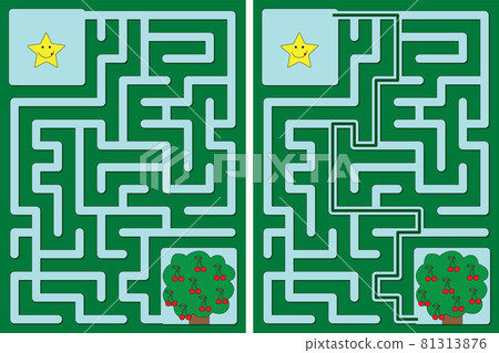 Easy little star maze Easy little star maze 81313876