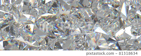 Beautiful Bright White Diamond Background - White Crystal Background 81318634