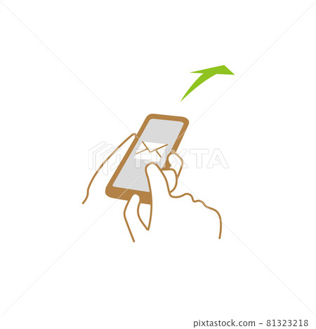 發送電子郵件的插圖 81323218