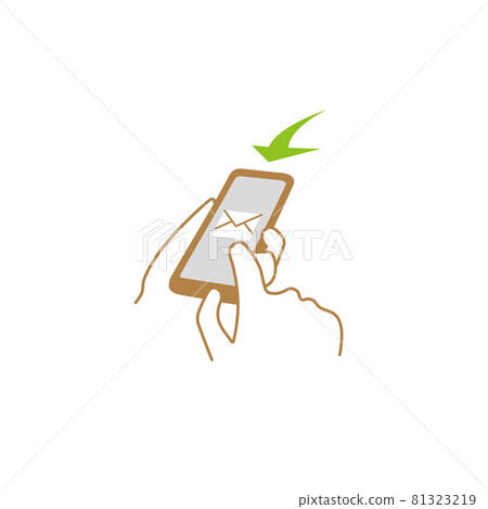收到電子郵件的插圖 81323219