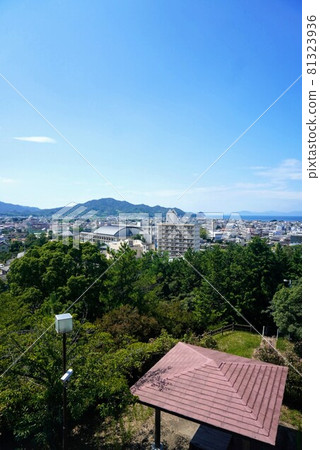 Scenery from the observation deck of Maeyama Park ② [Sanbonmatsu, Higashikagawa City, Kagawa Prefecture] 81323936