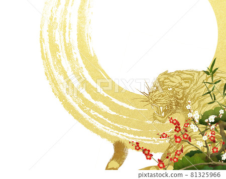 虎年背景素材 虎年背景素材 81325966