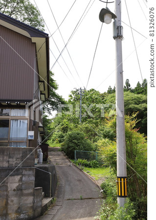 Niigata Sado Ogi Village Design Street Light 81326076