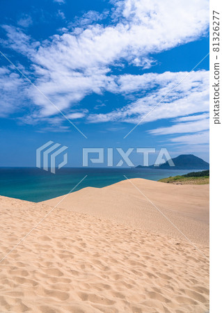 《Tottori Prefecture》 Tottori Sand Dunes / Summer sunny weather 《Tottori Prefecture》 Tottori Sand Dunes / Summer sunny weather 81326277