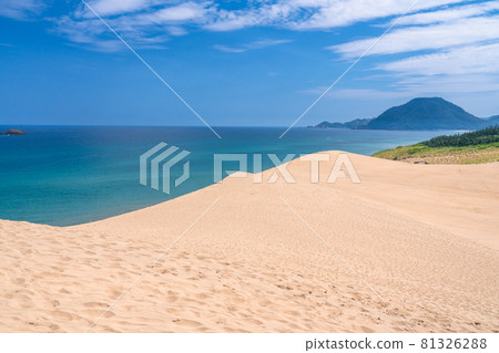 《Tottori Prefecture》 Tottori Sand Dunes / Summer sunny weather 《Tottori Prefecture》 Tottori Sand Dunes / Summer sunny weather 81326288