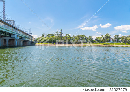 Scenery in front of the station Mukogawa Station 81327979