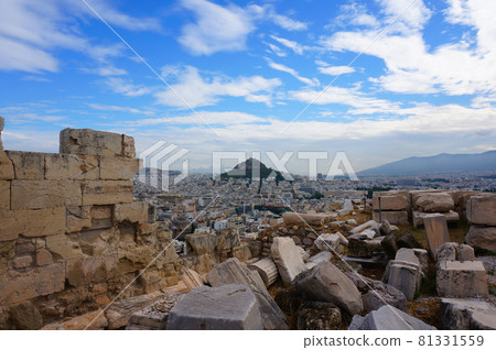 Acropolis landscape in Athens Acropolis landscape in Athens 81331559