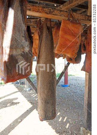 Specialty of iceland called hakarl (fermented shark) 81332288