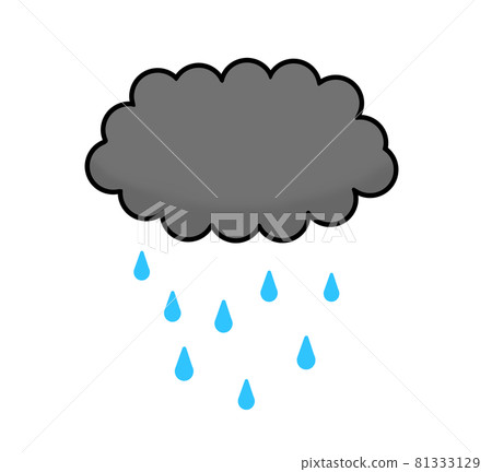 Rain cloud 81333129