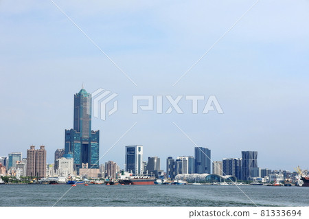 Ferry Kaohsiung Port Kaohsiung 85 Tower Taiwan 81333694