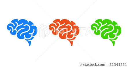 大腦圖標 81341331