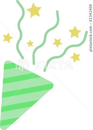 Cute cracker icon illustration for parties 81341409