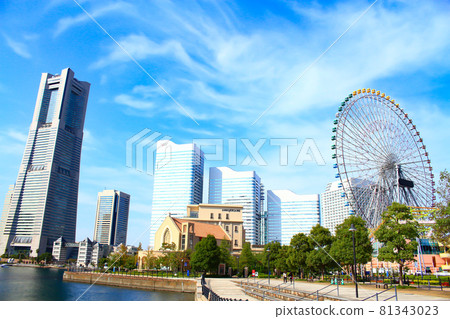 Scenery of Yokohama Landmark Tower and its surroundings 81343023