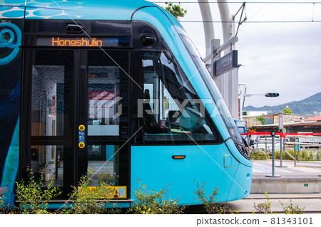 淡海輕軌漁人站汽車交通便利新穎小技能城市城市 81343101