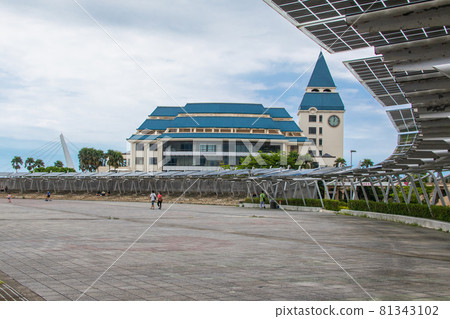 碼頭，餐廳，目標，房子，房子，建築，淡水 81343102