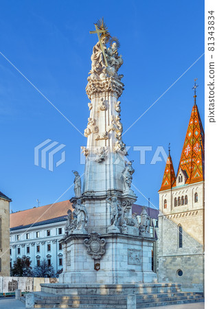 Holy Trinity Column, Budapest, Hungary 81343834