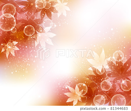 Maple and gradient background 81344683